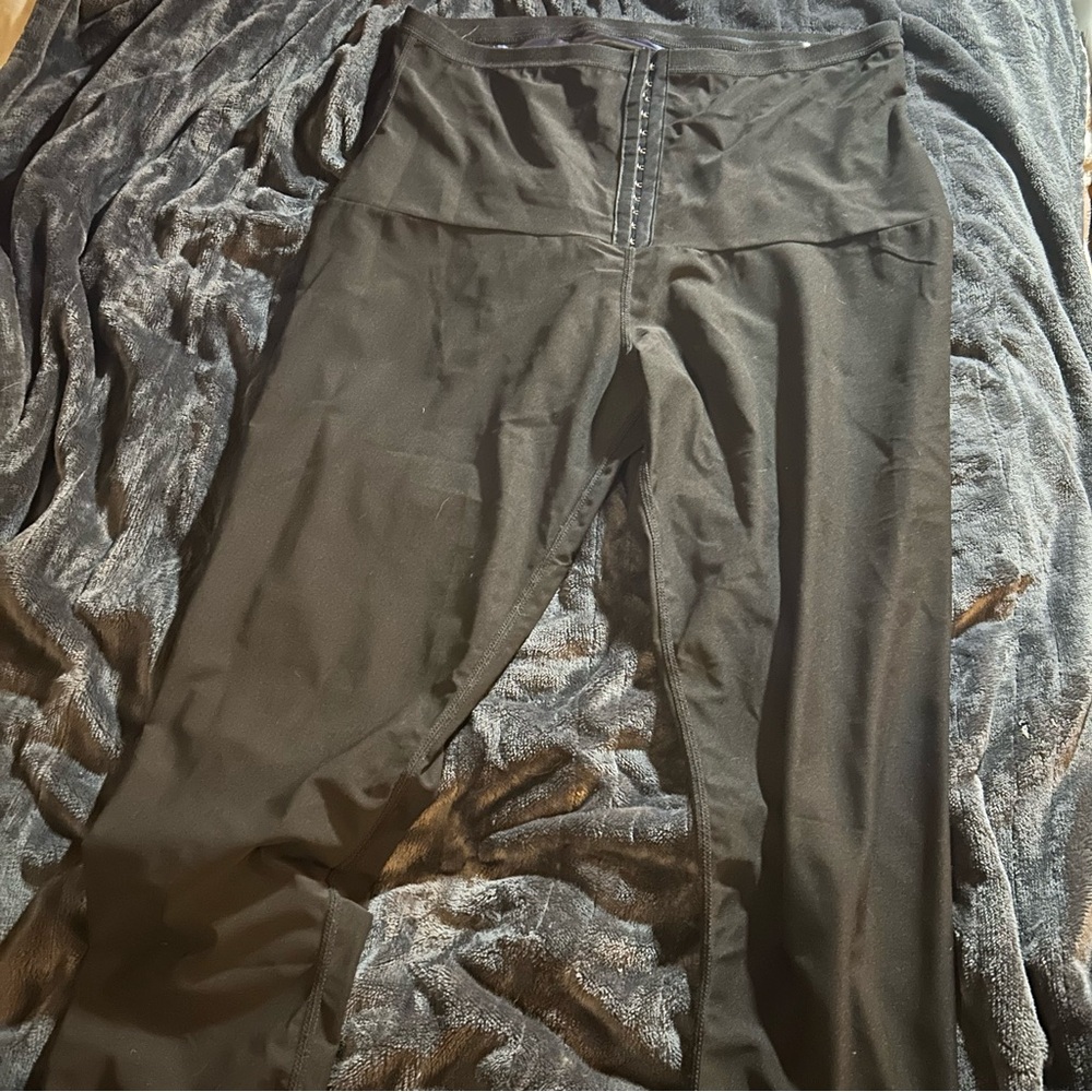 High waisted Plus size sauna leggings